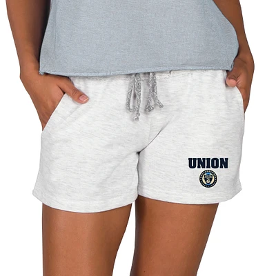 Women's Concepts Sport Oatmeal Philadelphia Union Mainstream Terry Shorts