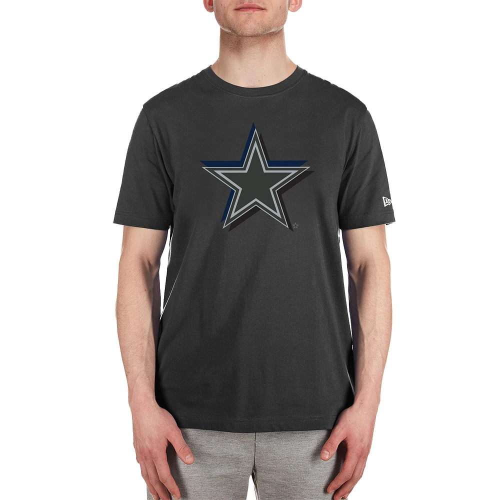 Men's New Era Graphite Dallas Cowboys 2024 NFL Draft T-Shirt