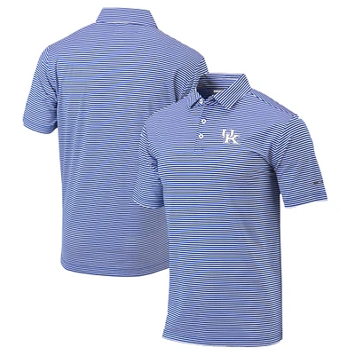 Men's Columbia Royal Kentucky Wildcats Omni-Wick Club Invite Polo