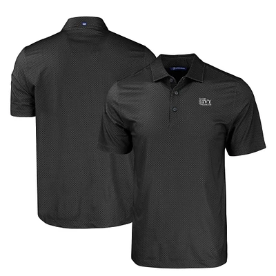 Men's Cutter & Buck Ivy League Big Tall Pike Eco Tonal Geo Print Stretch Recycled Polo