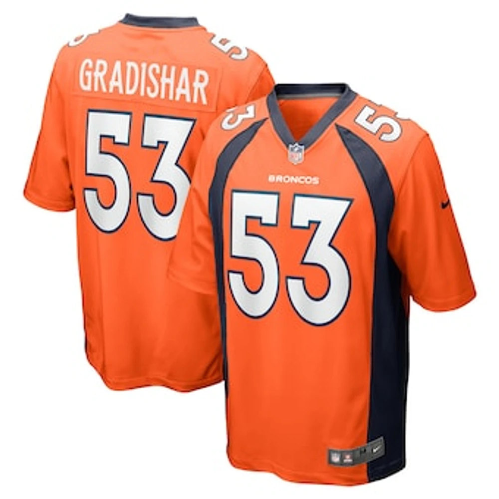 Men's Nike Randy Gradishar Orange Denver Broncos Retired Player Game Jersey