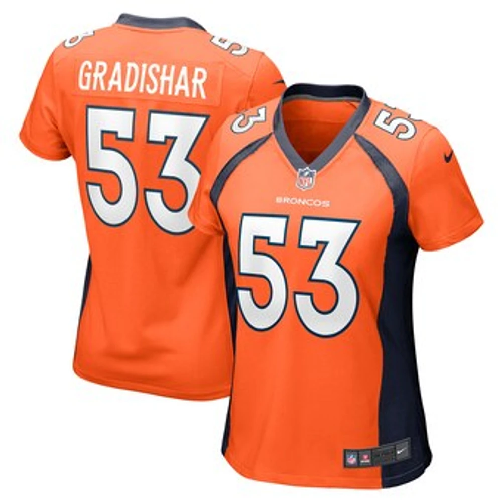 Women's Nike Randy Gradishar  Orange Denver Broncos  Retired Player Game Jersey