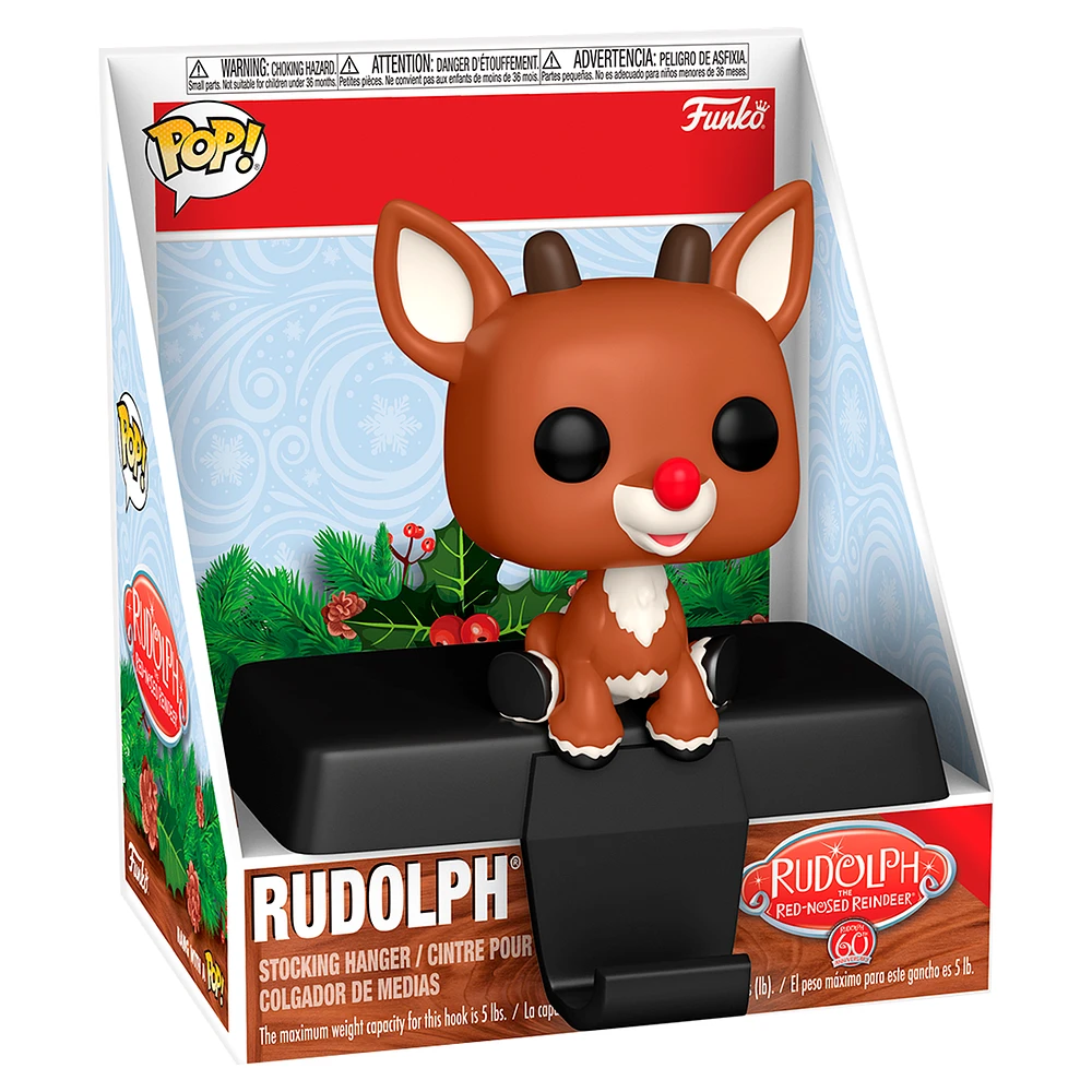 Rudolph the Red-Nosed Reindeer Rudolph Stocking Hanger Funko Pop! Vinyl Figure