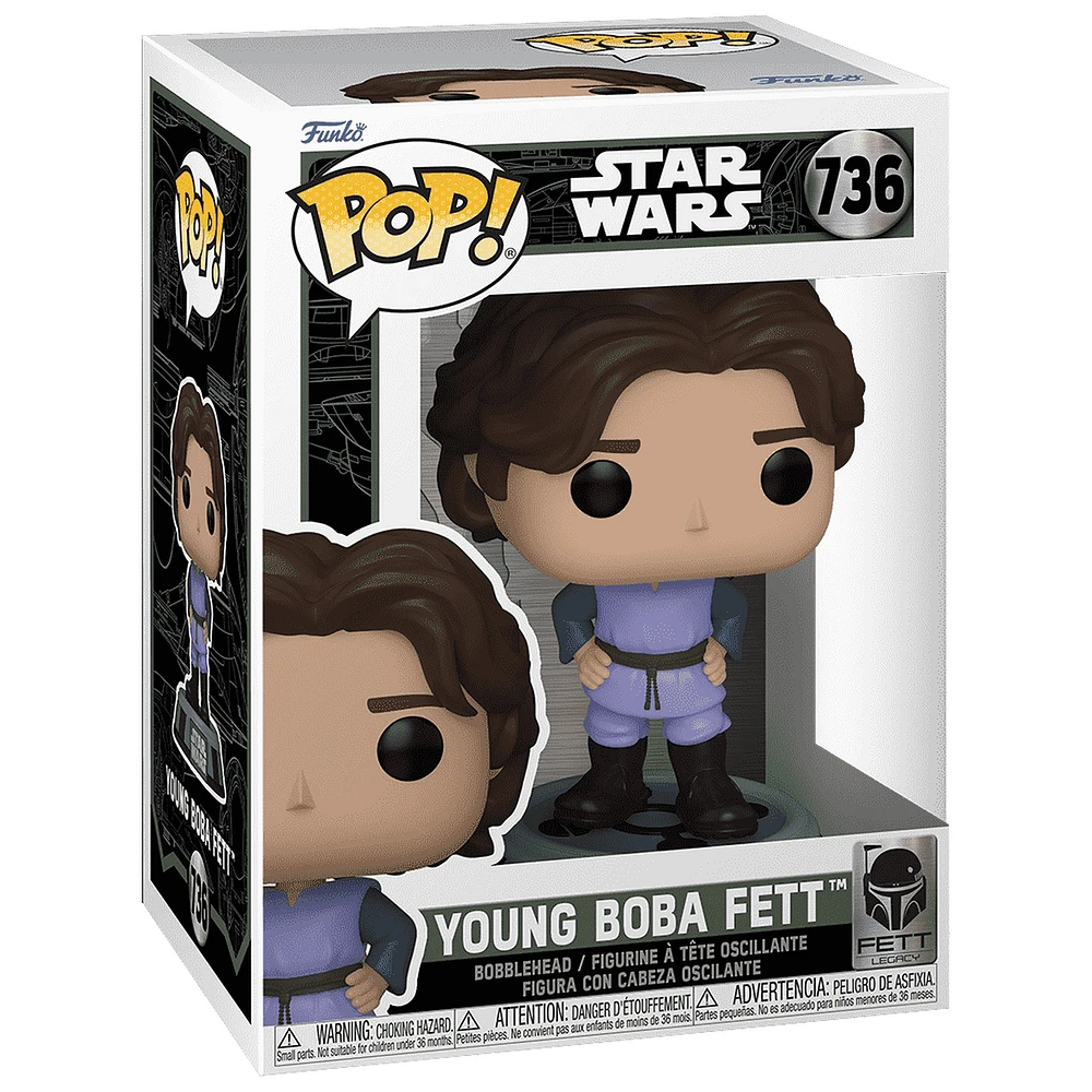 The Book of Boba Fett #736 Young Boba Fett Funko Pop! Vinyl Figure