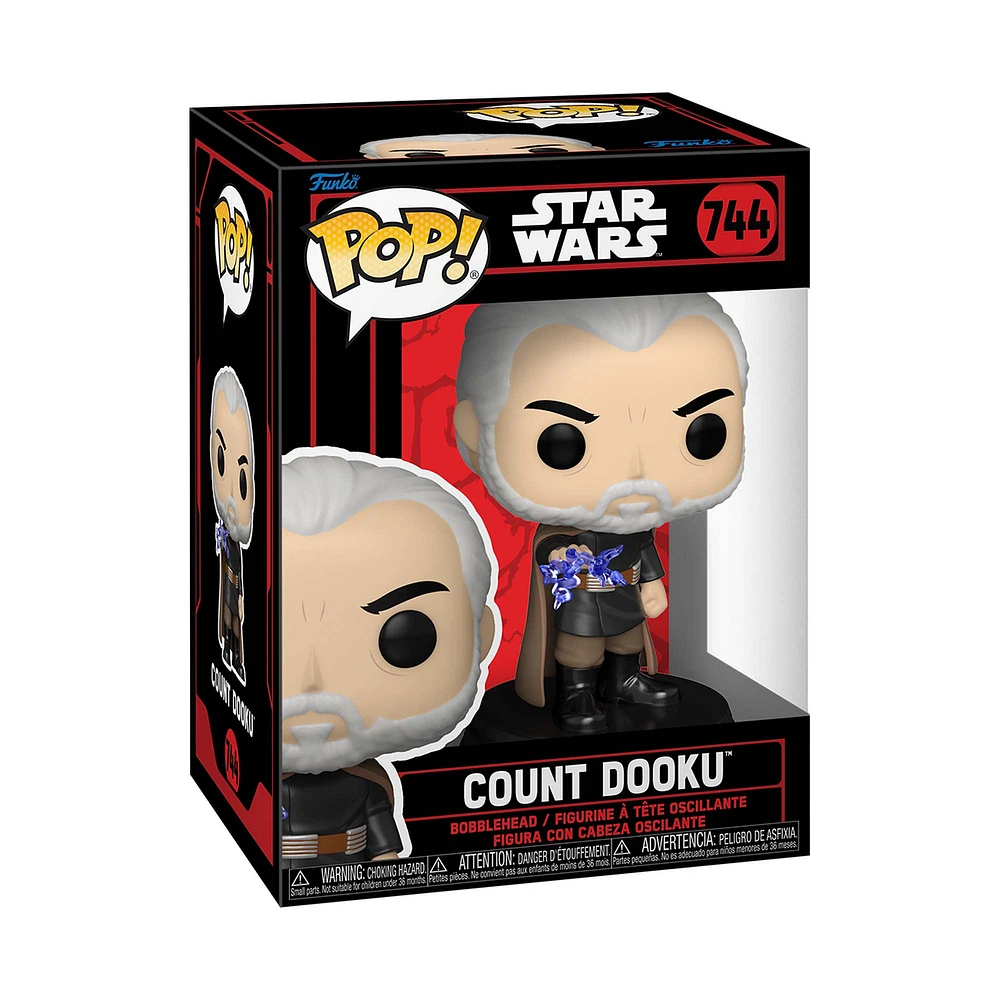 Star Wars #744 Count Dooku Funko Pop! Vinyl Bobblehead