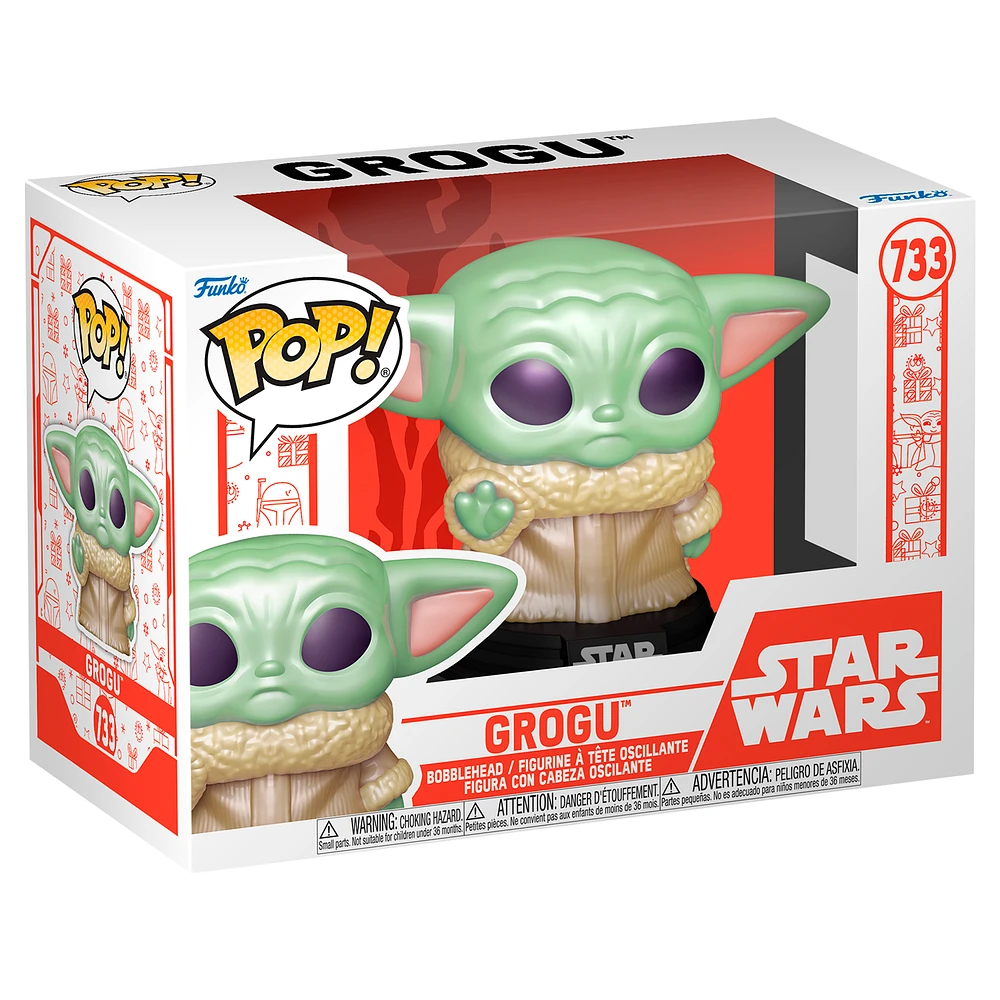 Star Wars #733 Grogu Holiday Funko Pop! Vinyl Bobblehead