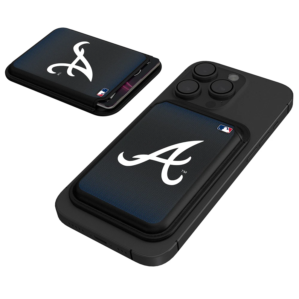 Keyscaper Atlanta Braves Magnetic Credit Card Wallet