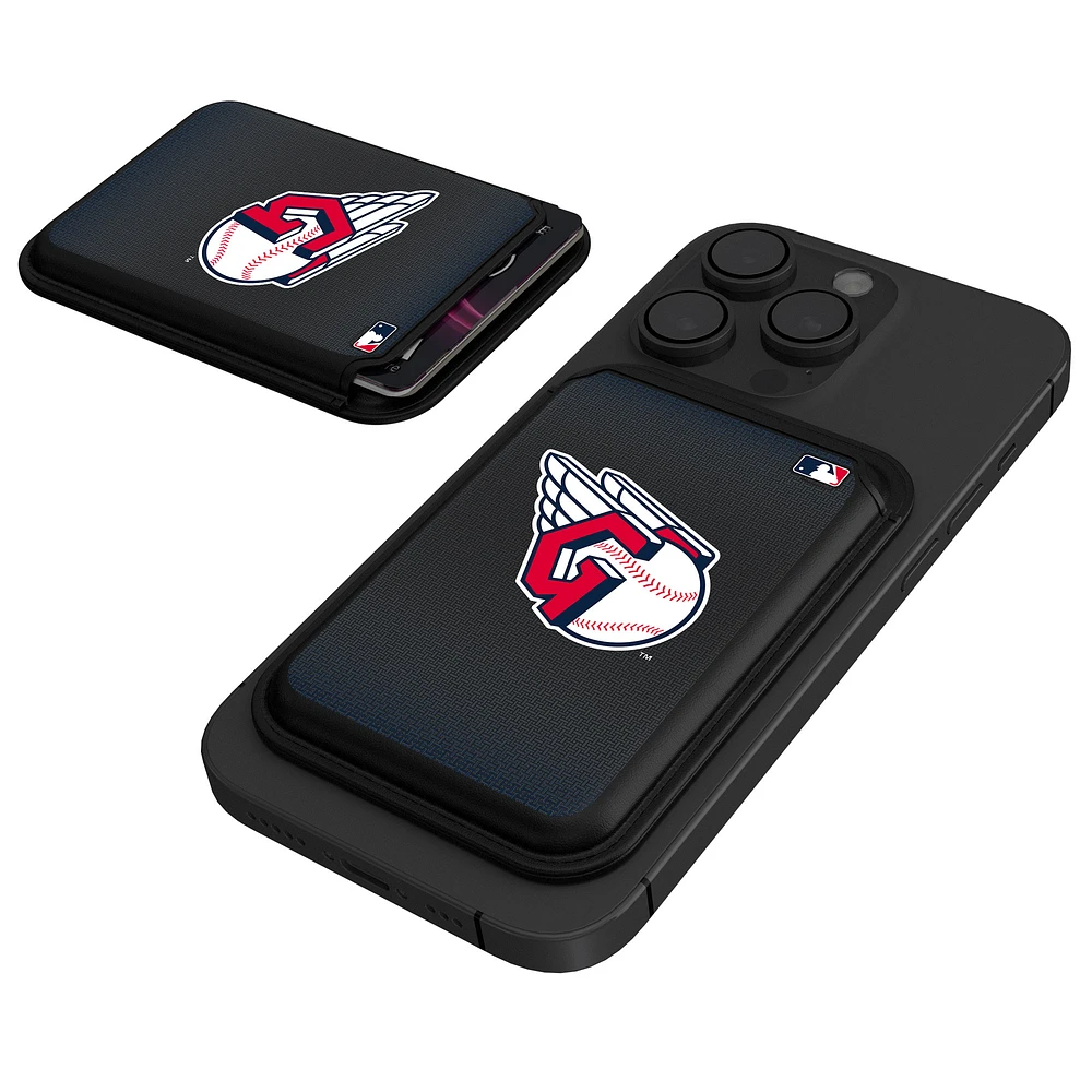Keyscaper Cleveland Guardians Magnetic Credit Card Wallet