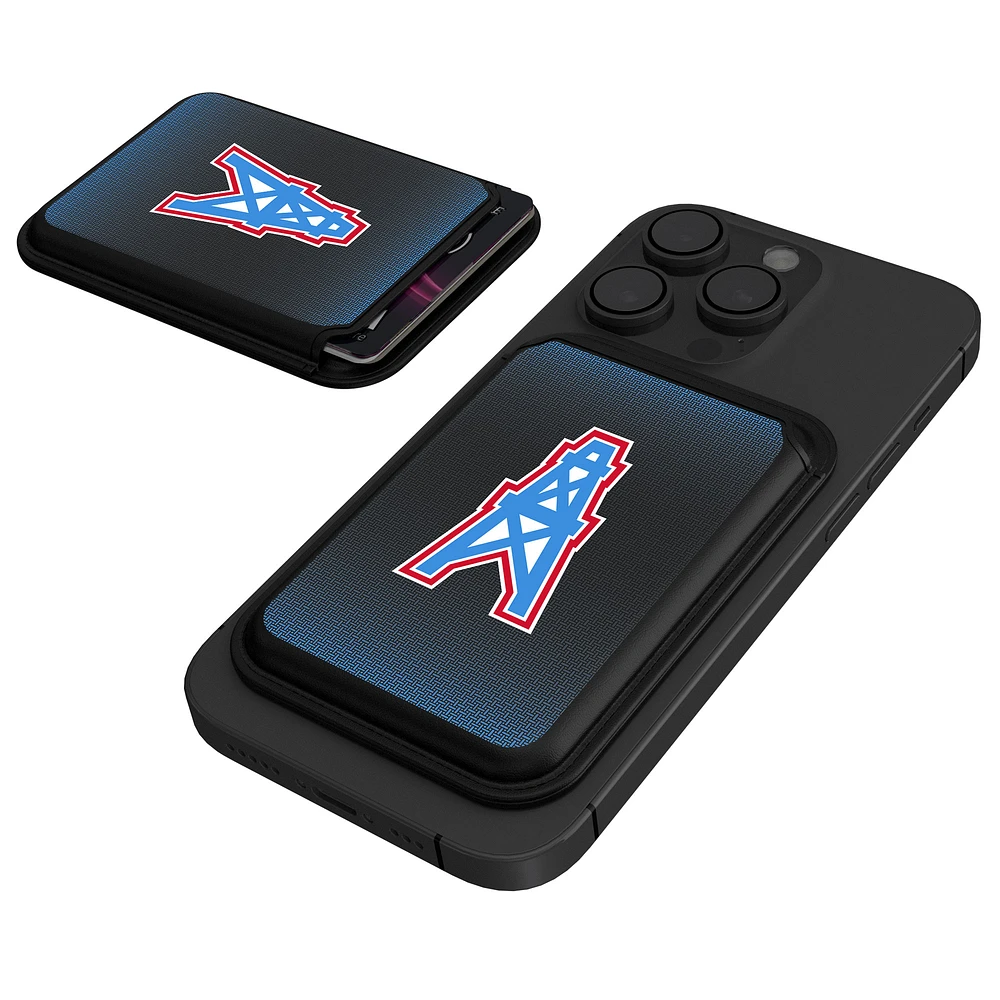 Keyscaper Tennessee Oilers Historic Logo Magnetic Credit Card Wallet