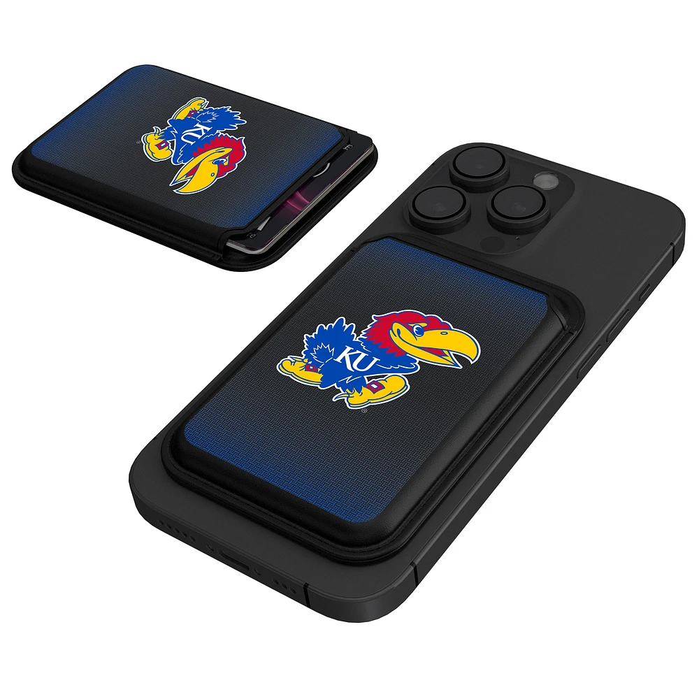 Keyscaper Kansas Jayhawks Magnetic Credit Card Wallet