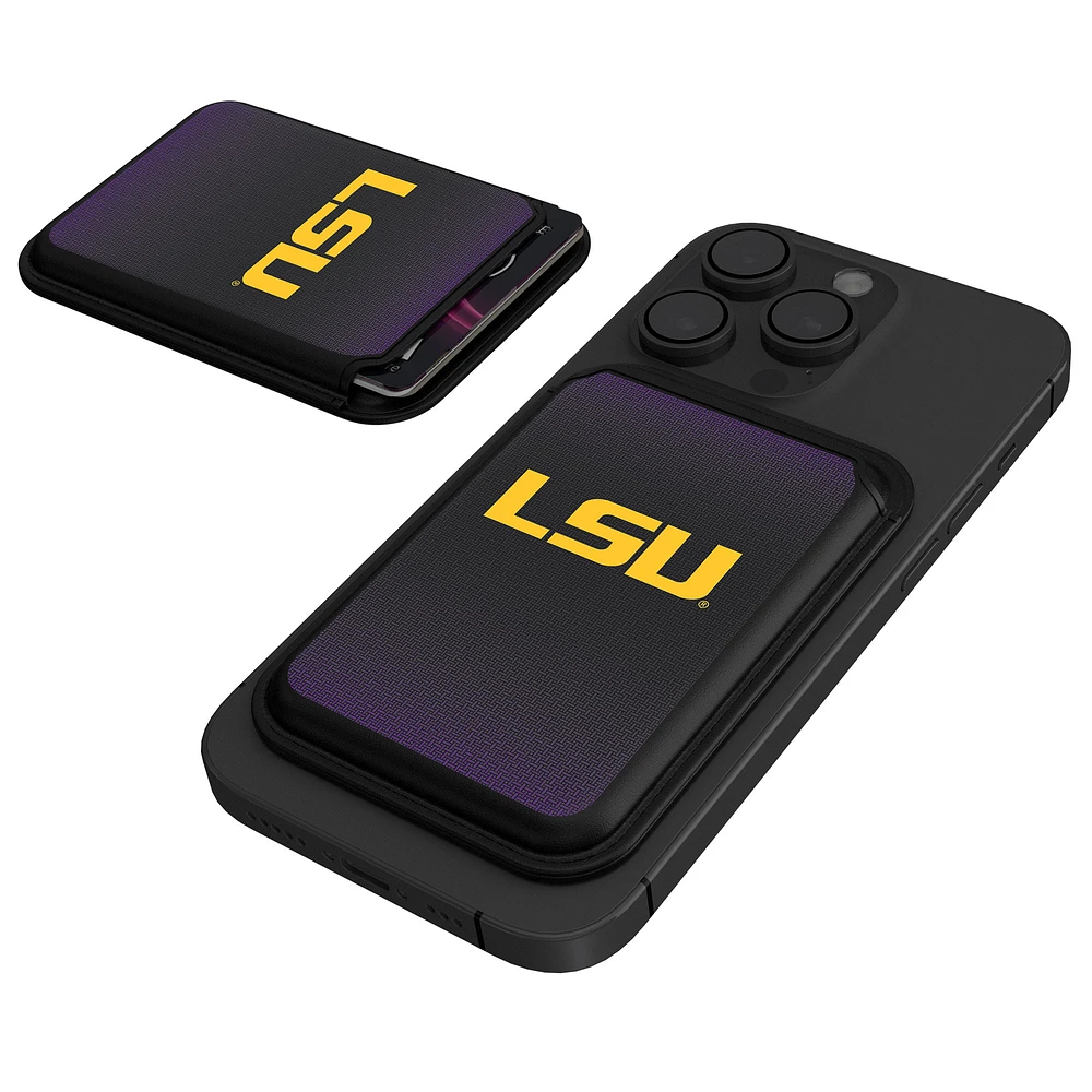 Keyscaper LSU Tigers Magnetic Credit Card Wallet