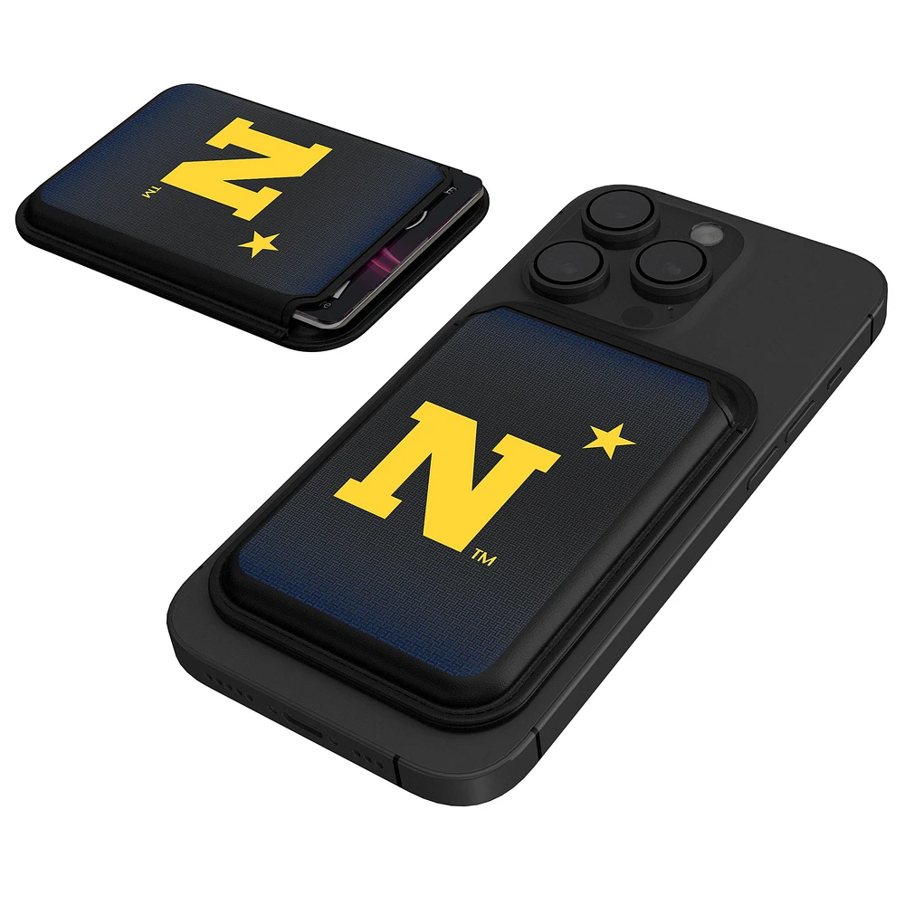 Keyscaper Navy Midshipmen Magnetic Credit Card Wallet