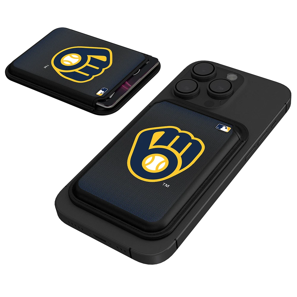 Keyscaper Milwaukee Brewers Magnetic Credit Card Wallet