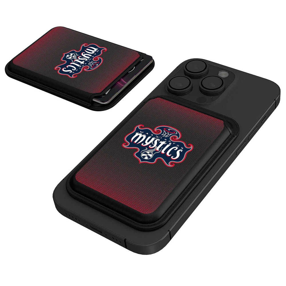 Keyscaper Washington Mystics Magnetic Credit Card Wallet