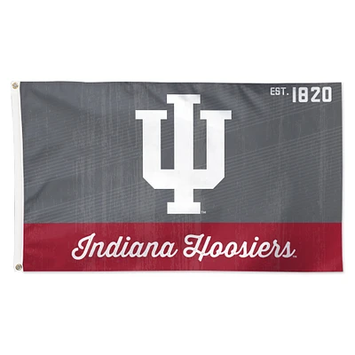 WinCraft Indiana Hoosiers 3’ x 5’ Single-Sided Retro Deluxe Flag