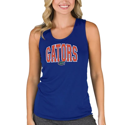 Women's College Concepts Royal Florida Gators Marathon Racerback Tank Top