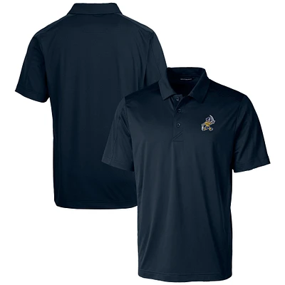 Men's Cutter & Buck Navy ETSU Buccaneers Vault Prospect Textured Stretch Polo