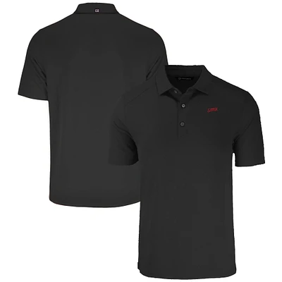 Men's Cutter & Buck SMU Mustangs Vault Forge Eco Stretch Recycled Polo
