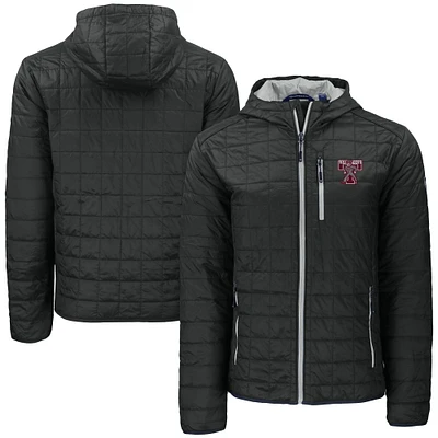 Men's Cutter & Buck Texas A&M Aggies Vault Rainier Primaloft Eco Full-Zip Hooded Jacket