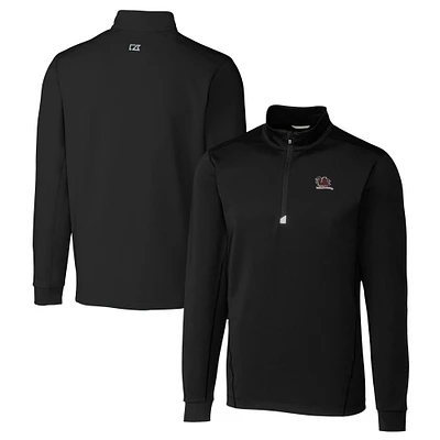 Men's Cutter & Buck South Carolina Gamecocks Vault DryTec Traverse Stretch Quarter-Zip Pullover