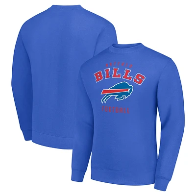 Men's Starter Royal Buffalo Bills Team Logo Pullover Sweatshirt
