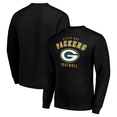 Men's Starter Green Bay Packers Team Logo Pullover Sweatshirt