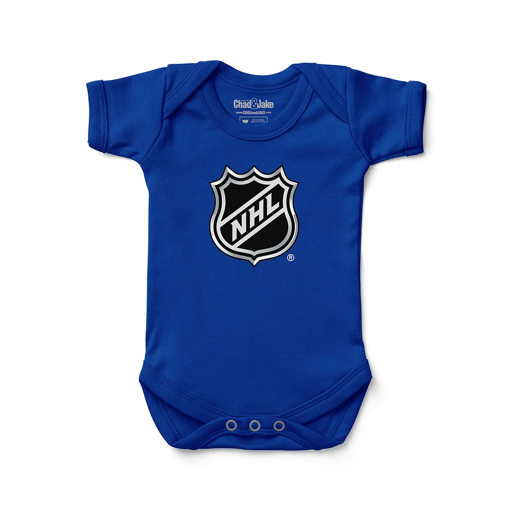 Newborn & Infant Chad Jake Royal NHL Logo Bodysuit