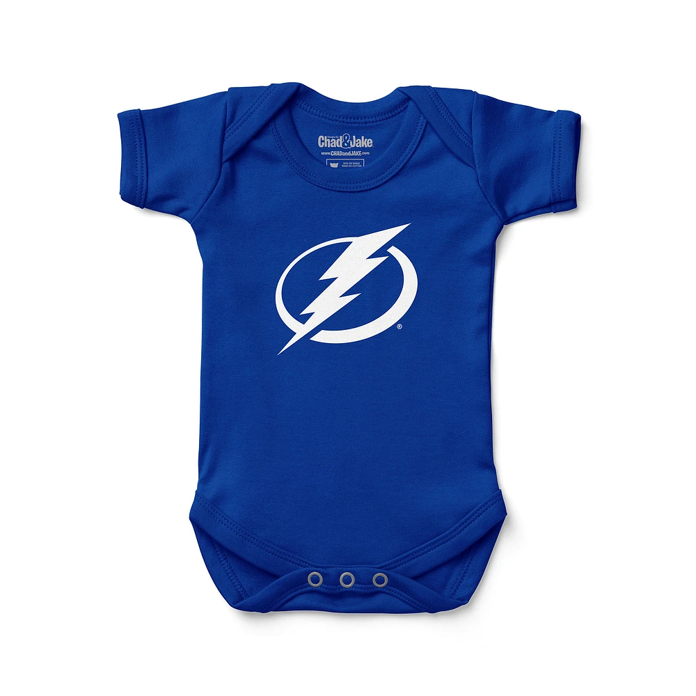 Newborn & Infant Chad Jake Tampa Bay Lightning Primary Logo Bodysuit