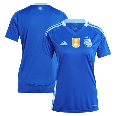 Women's adidas Blue Argentina National Team 2024 Away Replica Jersey