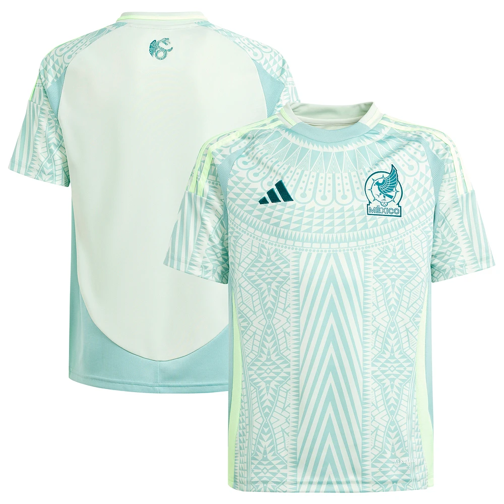 Youth adidas Green Mexico National Team 2024 Away Replica Jersey