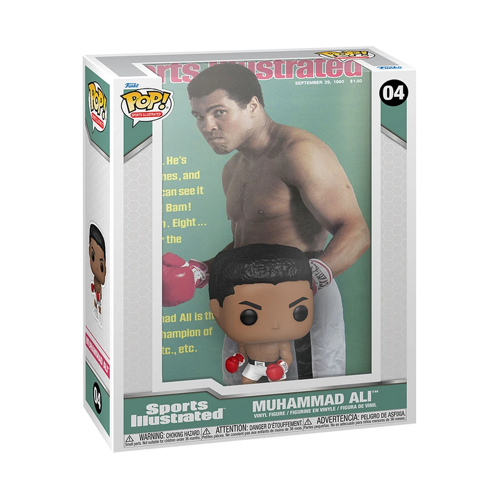 Historical Figures Sports Illustrated Cover: #04 Muhammad Ali Funko Pop! Vinyl Figure