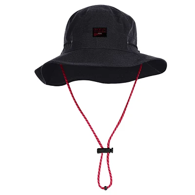 Men's Under Armour Black Utah Utes Performance Boonie Bucket Hat