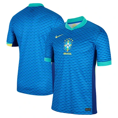 Men's Nike Blue Brazil National Team 2024 Away Stadium Replica Jersey