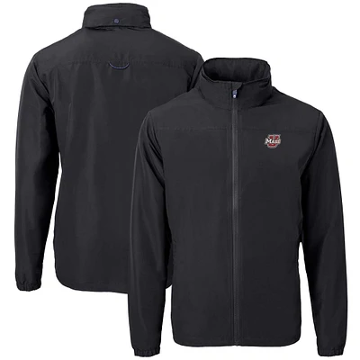 Men's Cutter & Buck UMass Minutemen Charter Eco Recycled Full-Zip Jacket