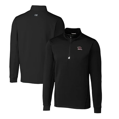 Men's Cutter & Buck South Carolina Gamecocks Big Tall Traverse Stretch Quarter-Zip DryTec Top