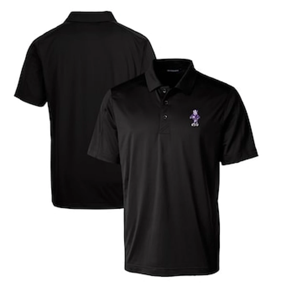 Men's Cutter & Buck Kansas State Wildcats Big Tall Prospect Textured Stretch DryTec Polo