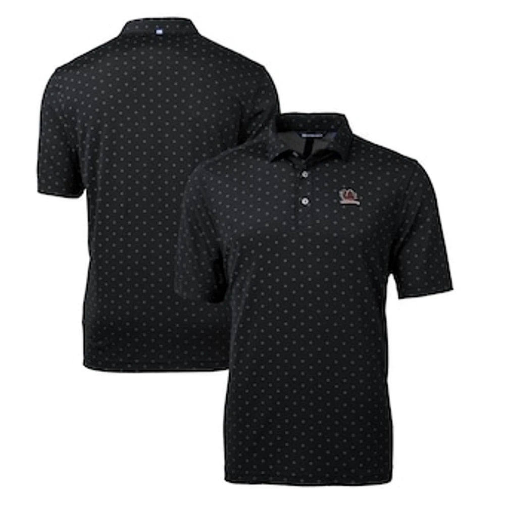 Men's Cutter & Buck South Carolina Gamecocks Big Tall Virtue Eco Pique Tile Print Recycled DryTec Polo