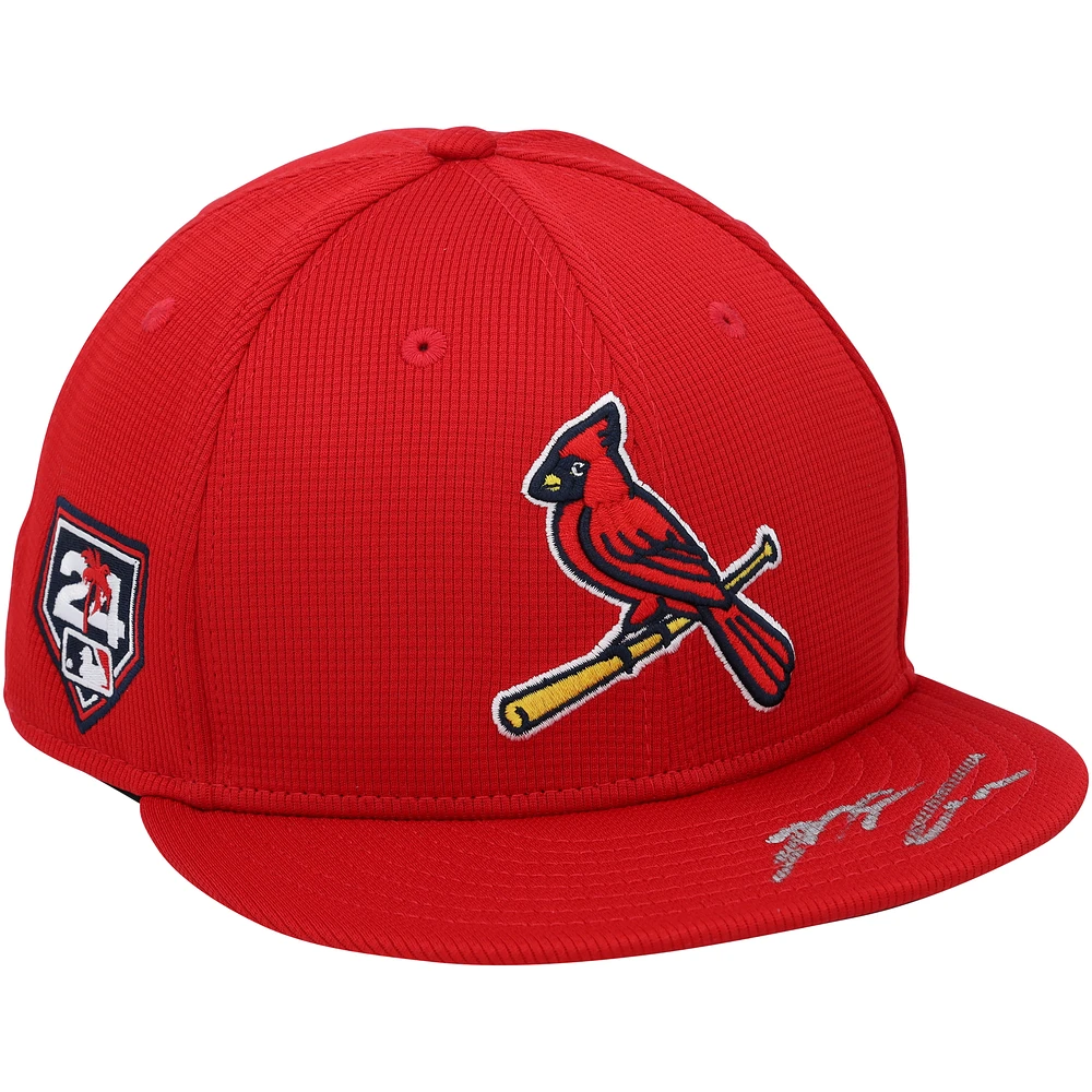 Nolan Arenado St. Louis Cardinals Autographed New Era 2024 Batting Practice Cap