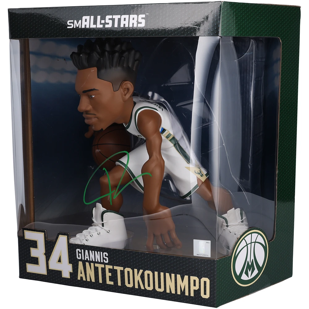 Giannis Antetokounmpo Milwaukee Bucks Autographed smALL-STARS 12" Vinyl Figurine