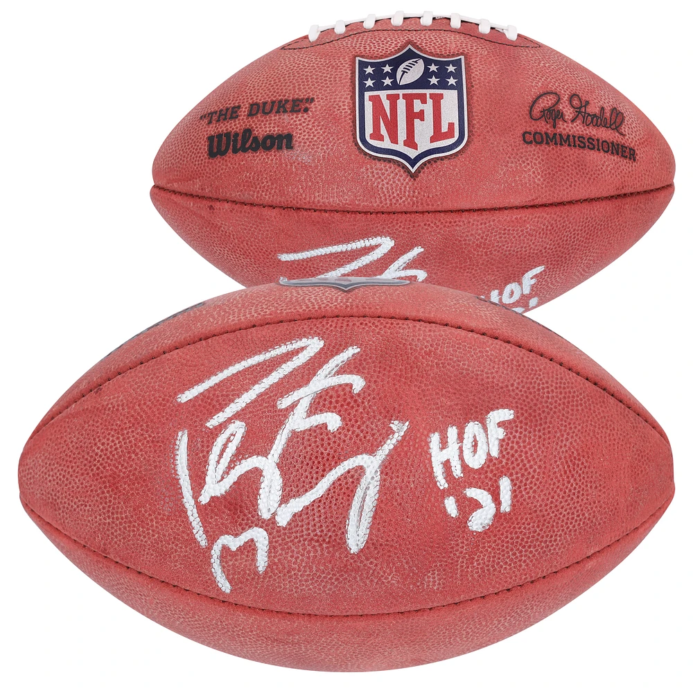 Peyton Manning Indianapolis Colts Autographed Duke Full Color Football with "HOF '21" Inscription