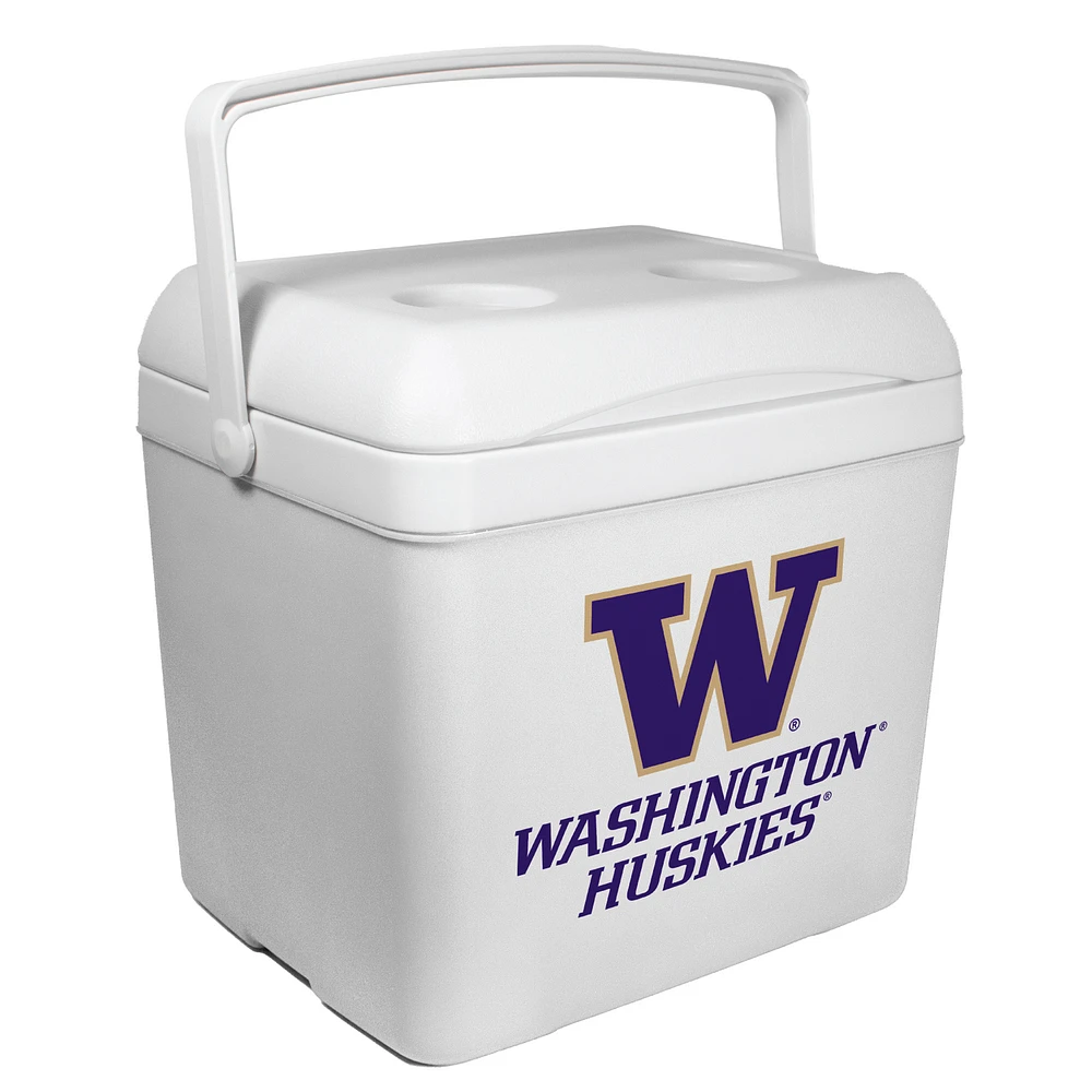 White Washington Huskies 24-Can Tailgate Cooler