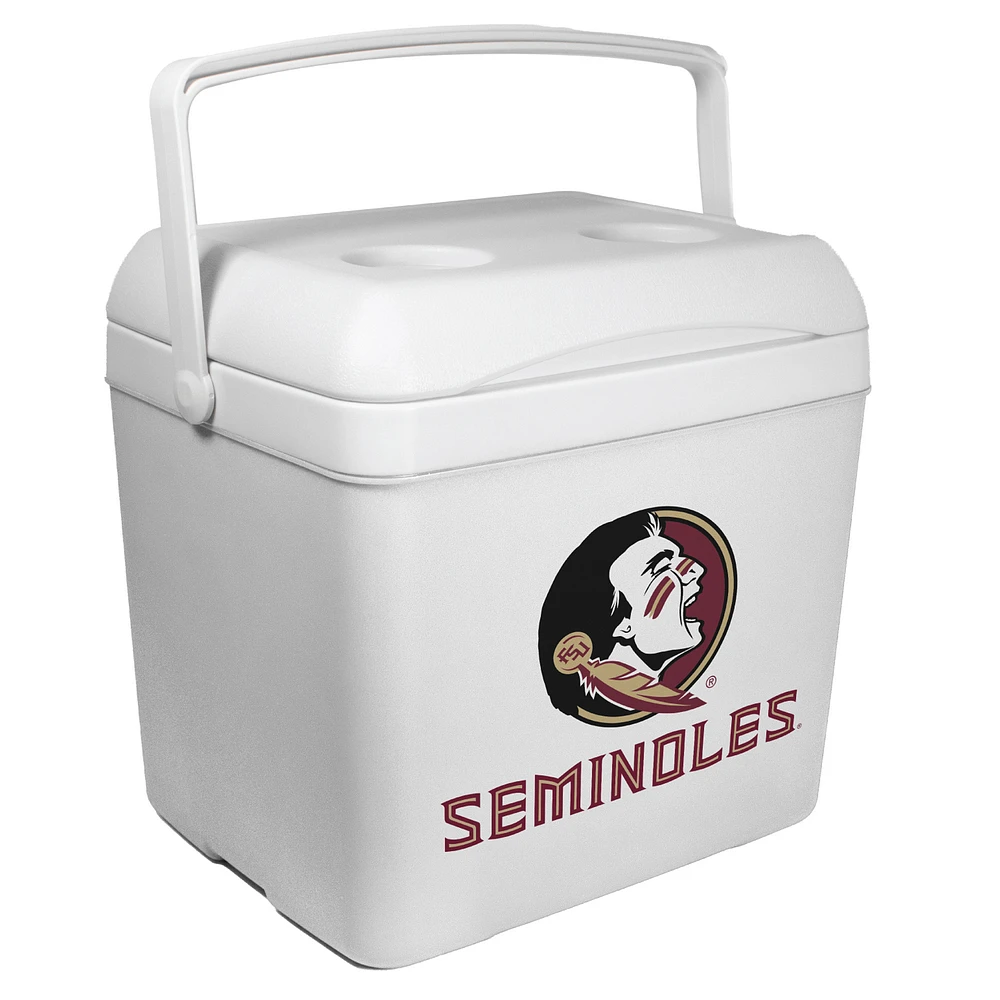 White Florida State Seminoles 24-Can Tailgate Cooler