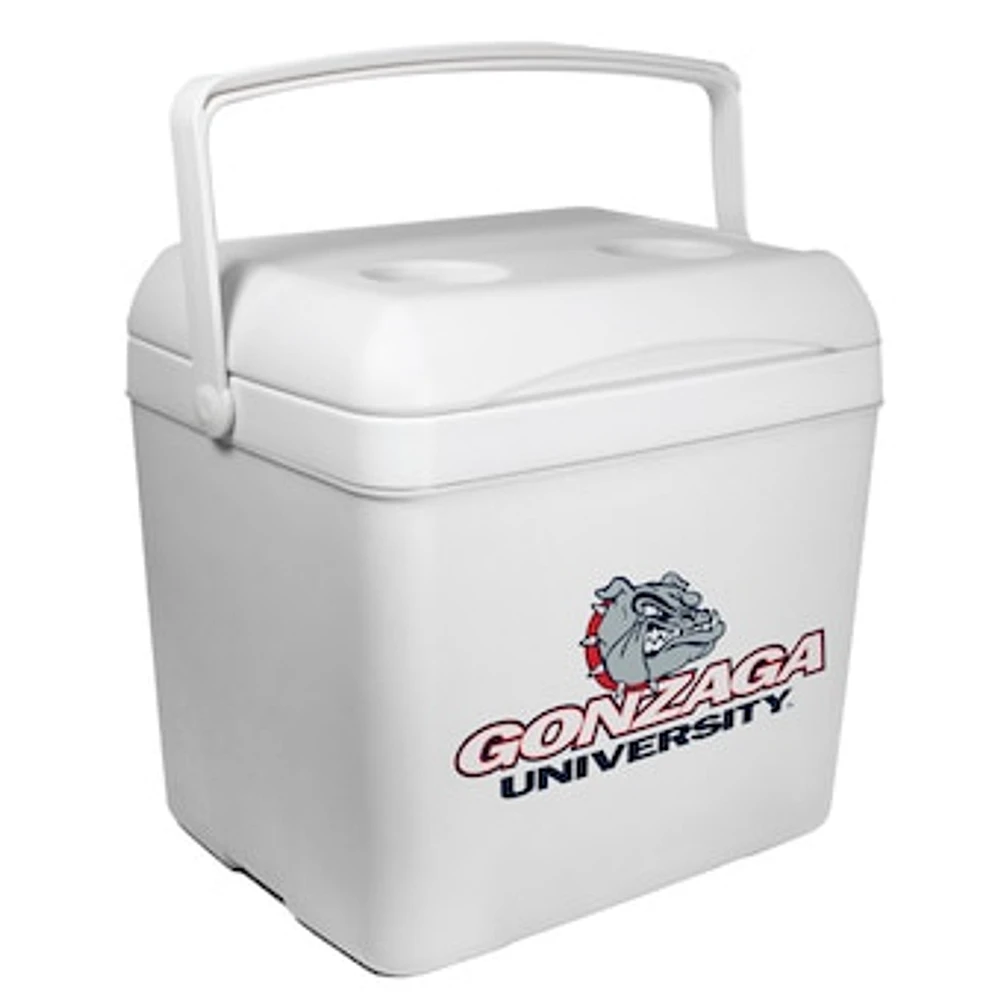 White Gonzaga Bulldogs 24-Can Tailgate Cooler