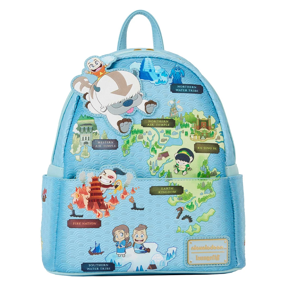 Loungefly Avatar: The Last Airbender Map Mini Backpack