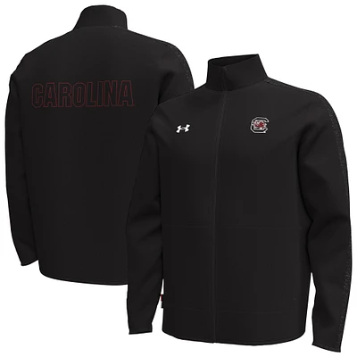 Men's Under Armour Black South Carolina Gamecocks Command Full-Zip Jacket