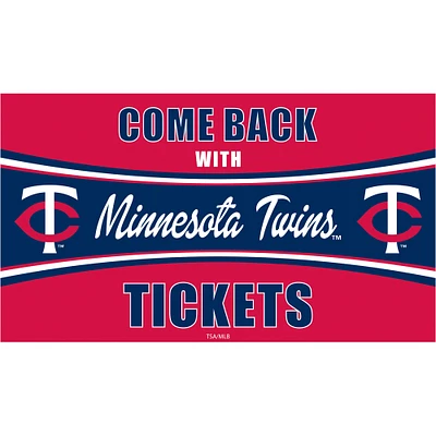 Minnesota Twins 28" x 16" Come Back With Tickets Indoor/Outdoor Trapper Mat