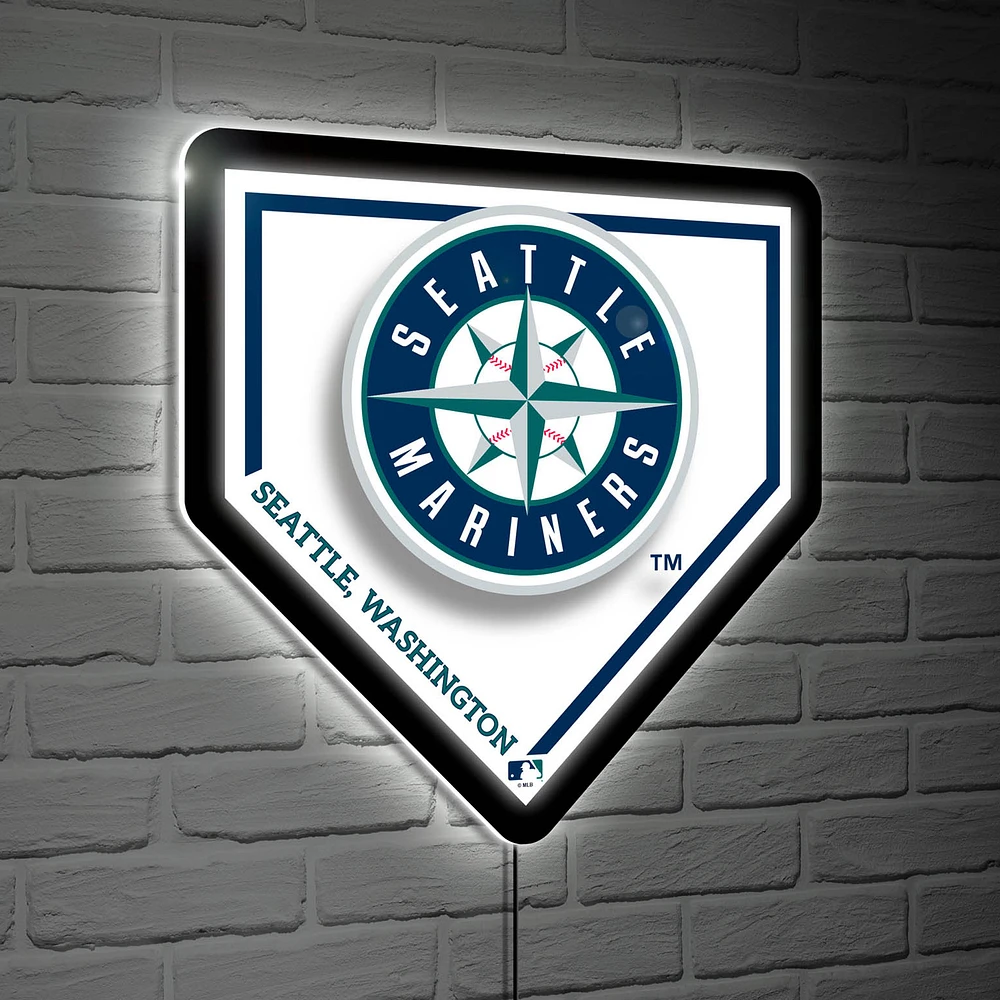 Seattle Mariners LED Wall Home Plate