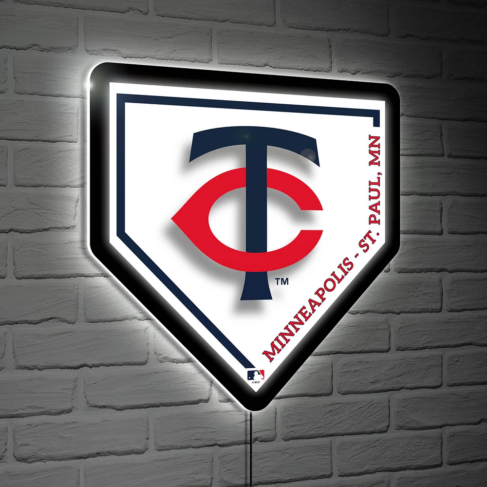 Minnesota Twins LED Wall Home Plate