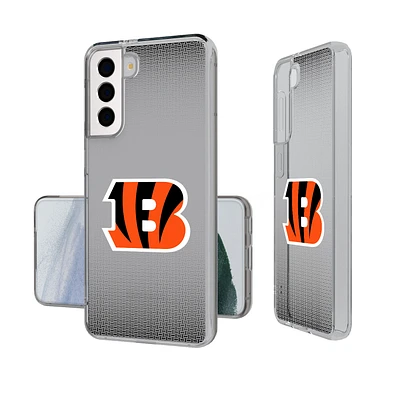 Cincinnati Bengals Linen Logo Galaxy Clear Case