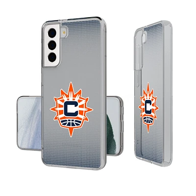 Connecticut Sun Linen Logo Galaxy Clear Case